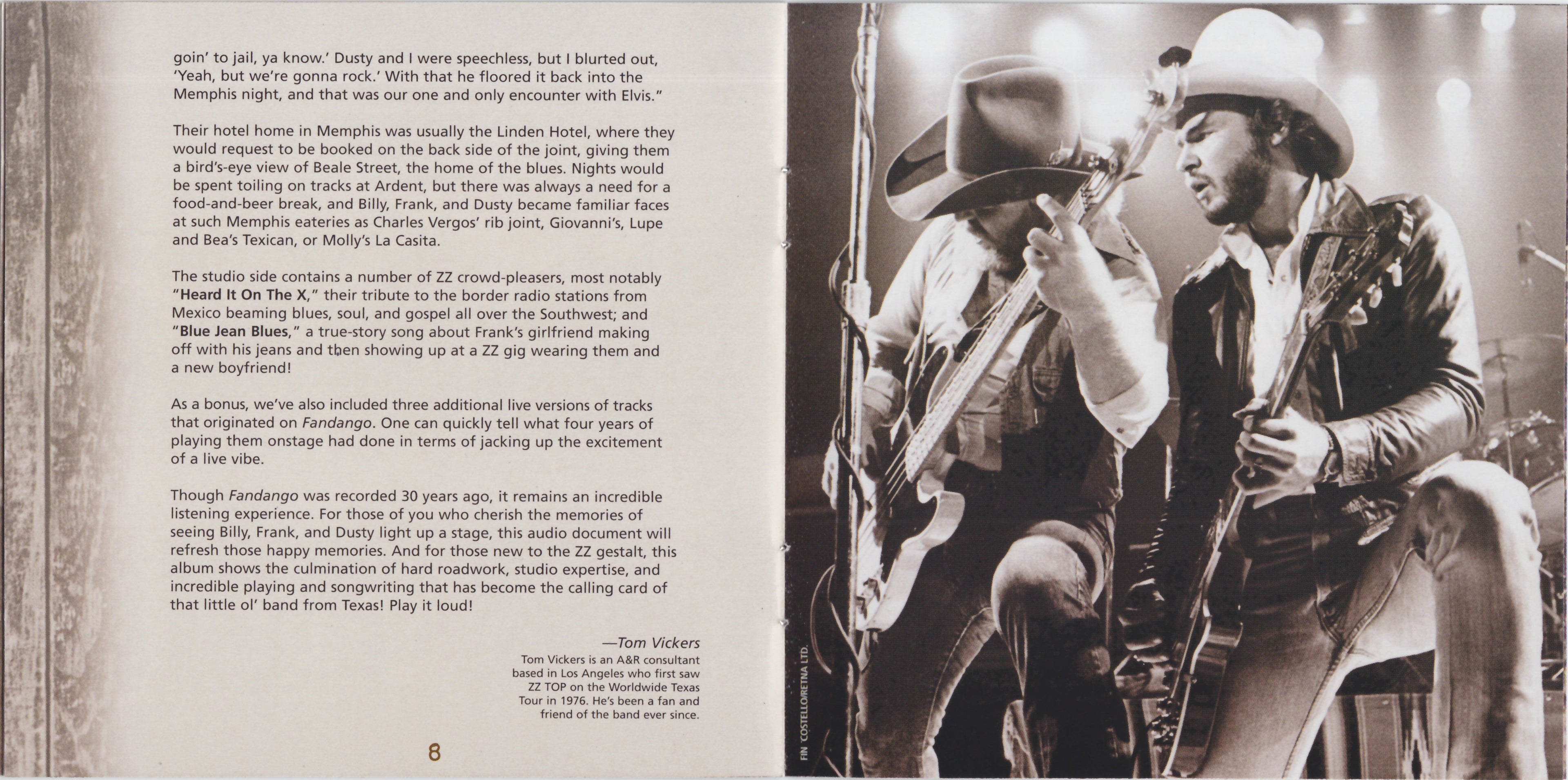 ZZ Top – Fandango Music CD