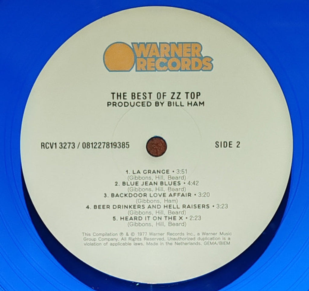 ZZ Top – The Best Of ZZ Top (LP Vinyl) Vinyl Record
