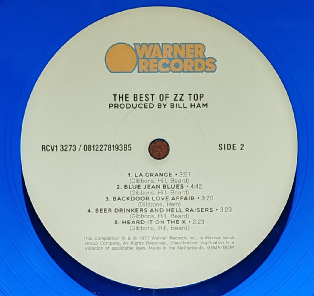 ZZ Top – The Best Of ZZ Top (LP Vinyl) Vinyl Record