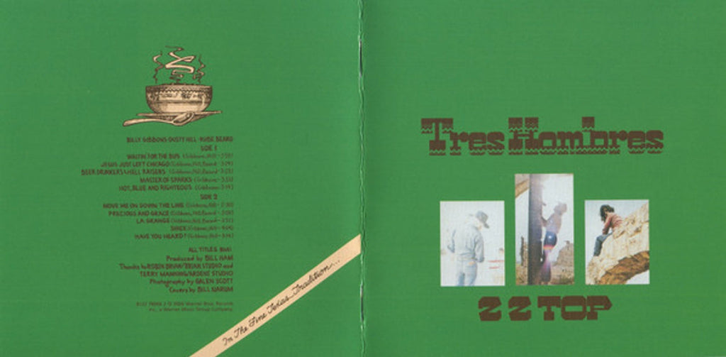 ZZ Top – Tres Hombres Music CD