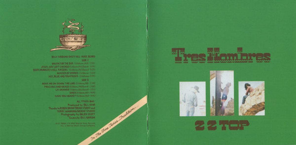 ZZ Top – Tres Hombres Music CD