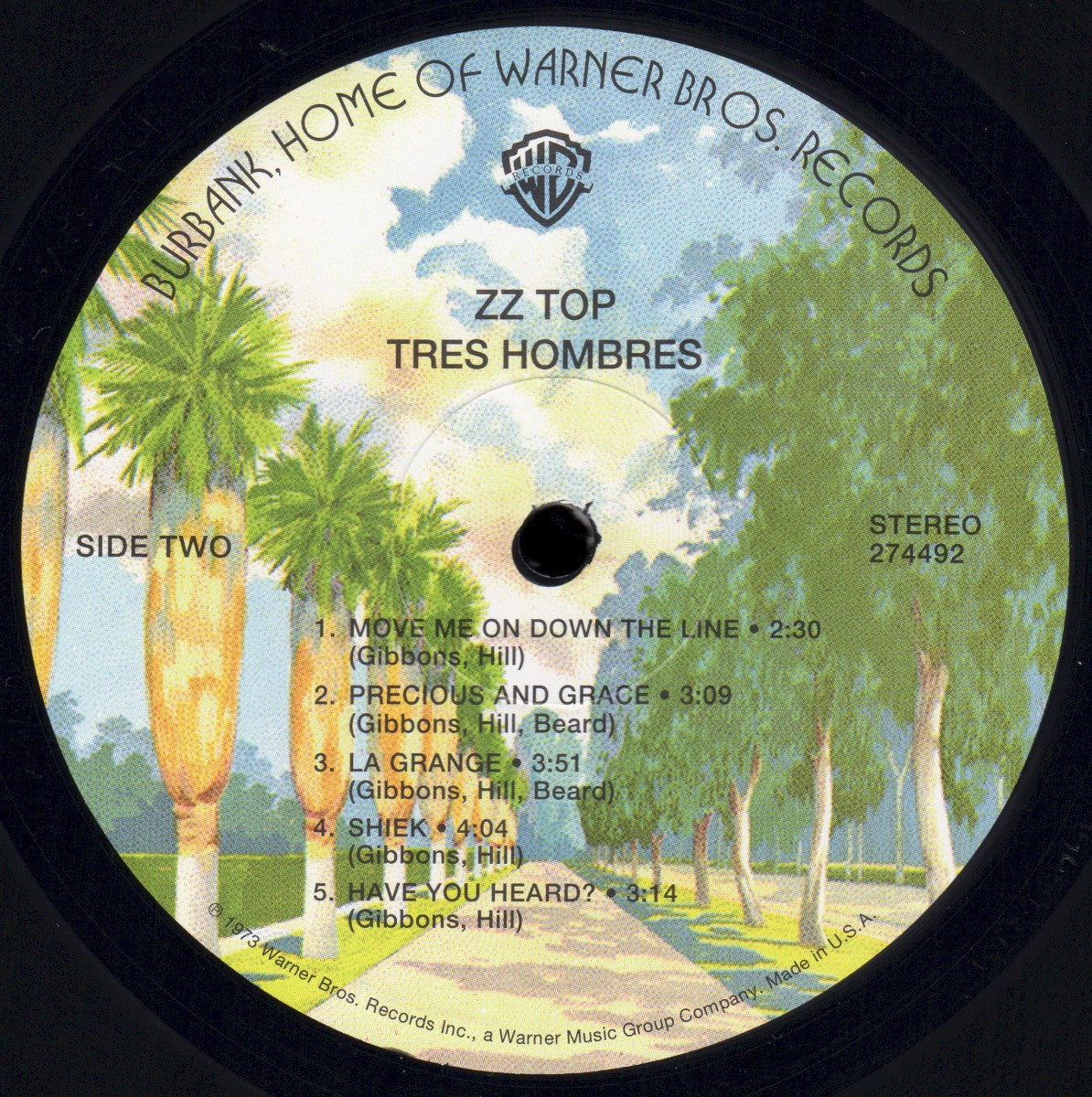 ZZ Top – Tres Hombres (LP Vinyl) Vinyl Record