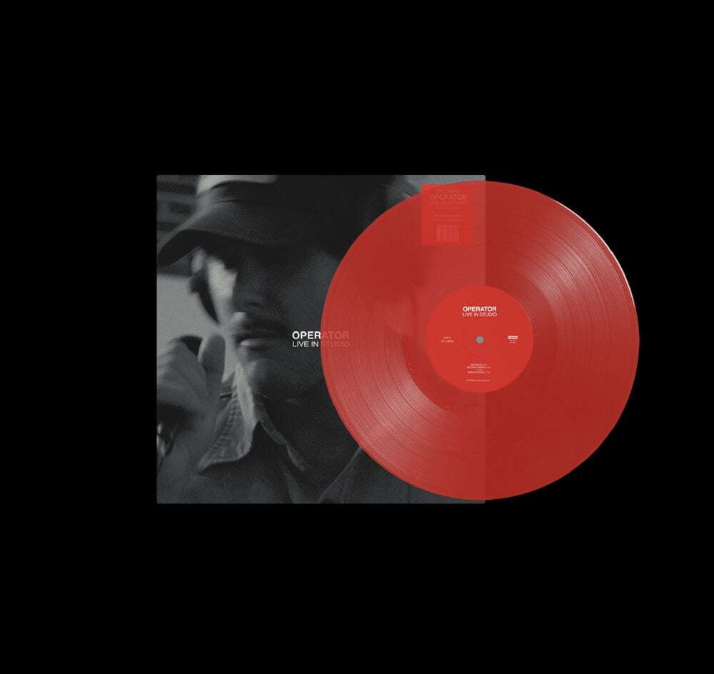 Zac Farro – Operator: Live In Studio (Red LP Vinyl) Vinyl Record