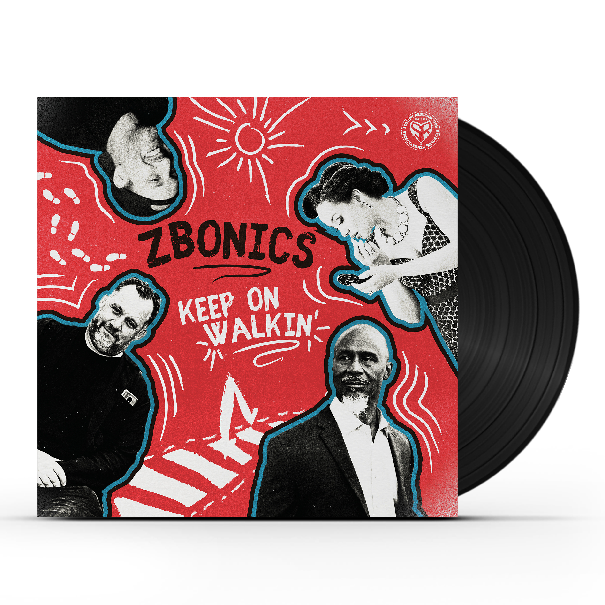 Zbonics - Keep On Walkin' (LP) Vinyl Record