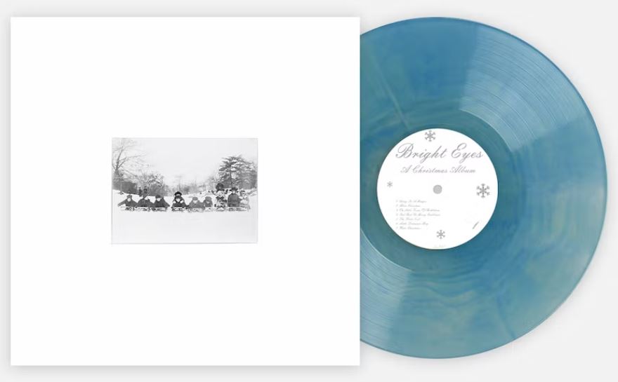 Bright Eyes A Christmas Album (VMP, Blue, Numbered) Vinyl Record