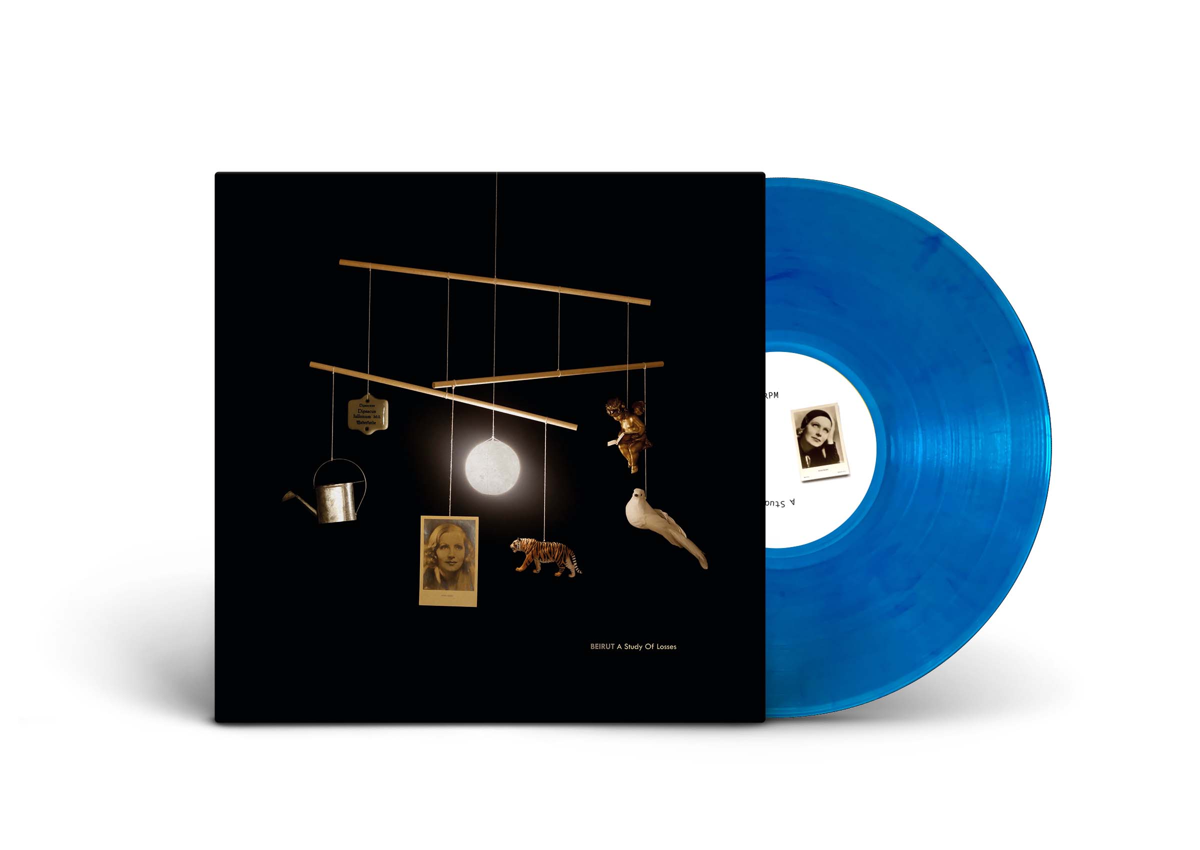 A Study of Losses (2xLP - Transparent Blue) Vinyl Record