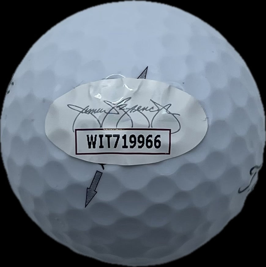 Collin Morikawa Signed Masters Golf Ball JSA Autographed