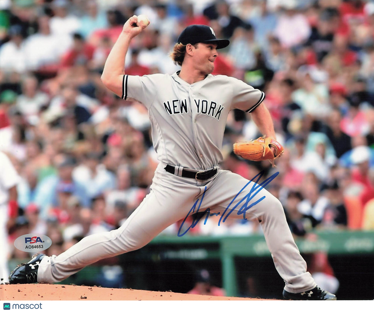 Chance Adams New York Yankees Signed 8x10 Photo PSA