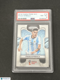 2018 Panini Prizm World Cup #10 Paulo Dybala Signed Card PSA 8 Autographed