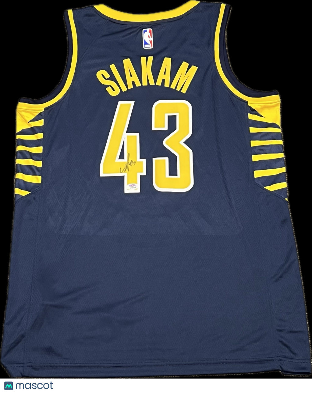 Pascal Siakam Signed Jersey PSA Indiana Pacers Autographed