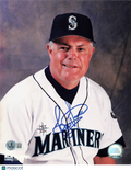 Lou Piniella Seattle Mariners Signed 8x10 Photo BAS