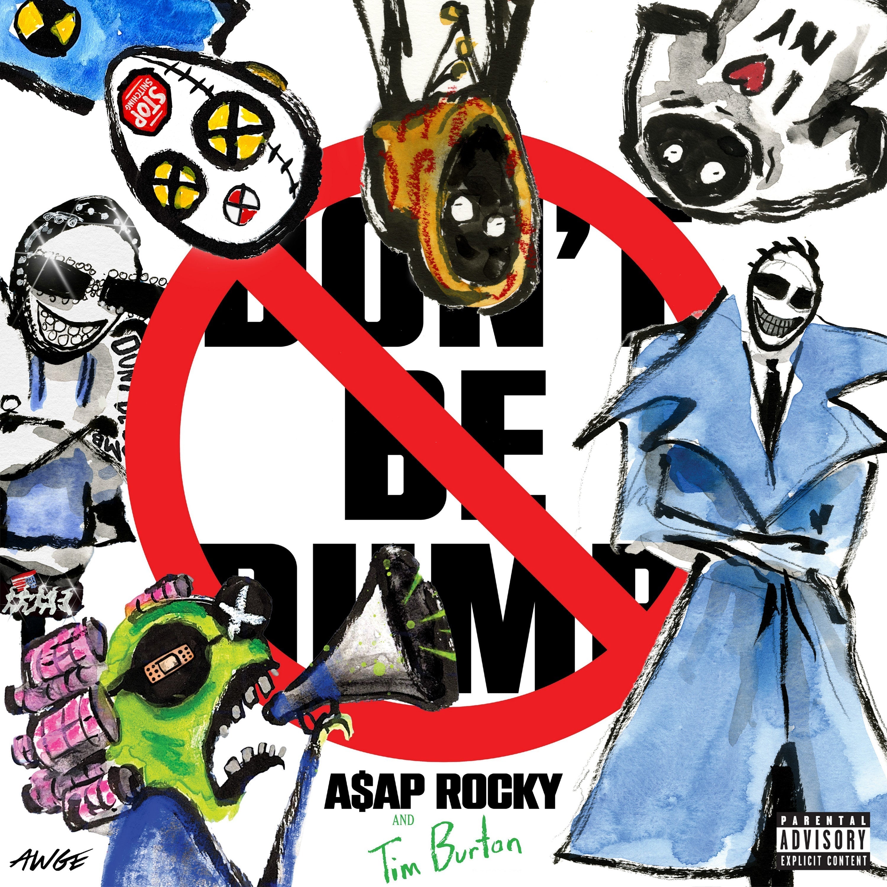 A$ap Rocky - Don't Be Dumb (2LP: 1 Black & 1 White VINYL) | Mint (M) Mint (M)