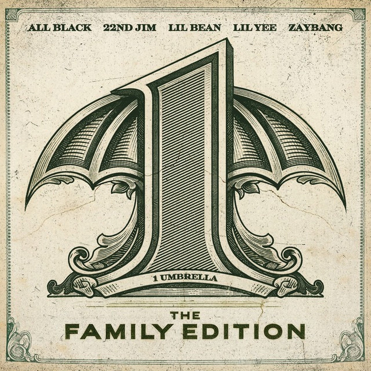 1 Umbrella – 1 Umbrella: The Family Edition (Deluxe, Limited Edition LP Vinyl) Vinyl Record