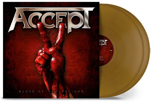Accept - Blood of the Nations - Gold (Indie Exclusive, Gold, Colored Vinyl) (2 Lp's) Vinyl Record