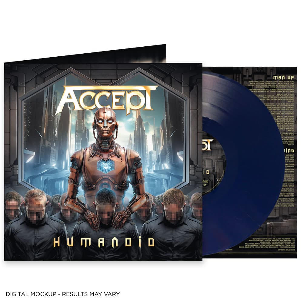 Accept - Humanoid (Indie Exclusive, Colored Vinyl, Blue) Vinyl Record