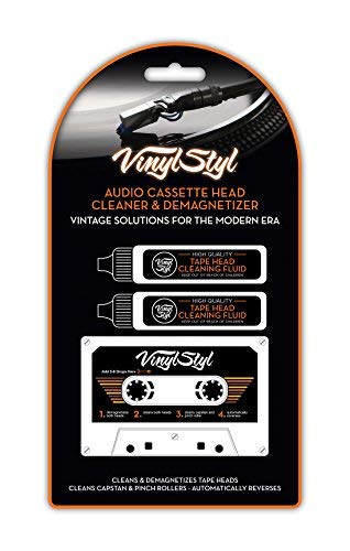 Audio Cassette Head Cleaner & Demagnetizer