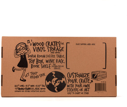 The Original LP Crate (110-120 LP STORAGE) |