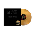 AC/DC Back In Black (50th Anniversary Edition, Gold Color Vinyl) Vinyl Record