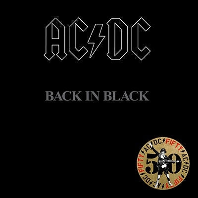 Back In Black: 50th Anniversary (Limited Edition, Black & White Marble Colored Vinyl) Vinyl Record