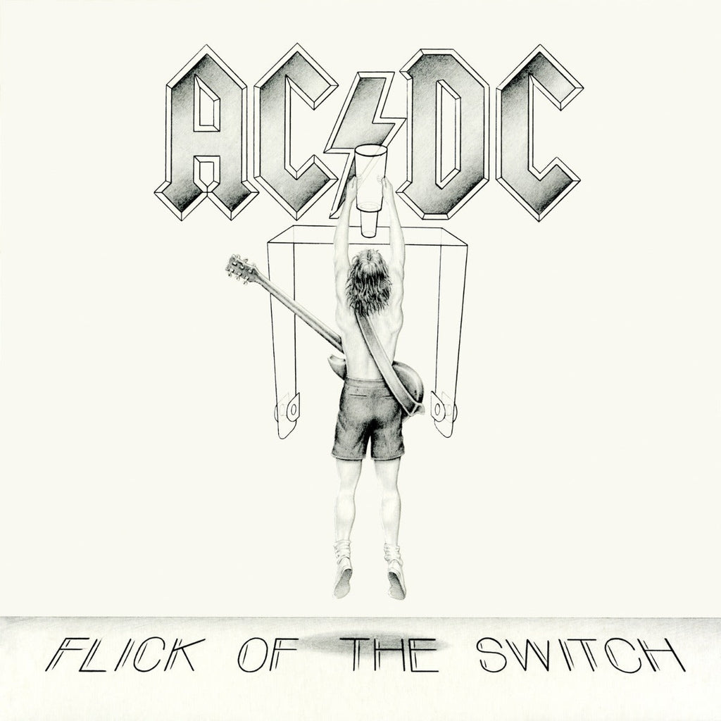 AC/DC Flick Of The Switch (50th Anniversary Edition, Gold Color Vinyl) Vinyl Record