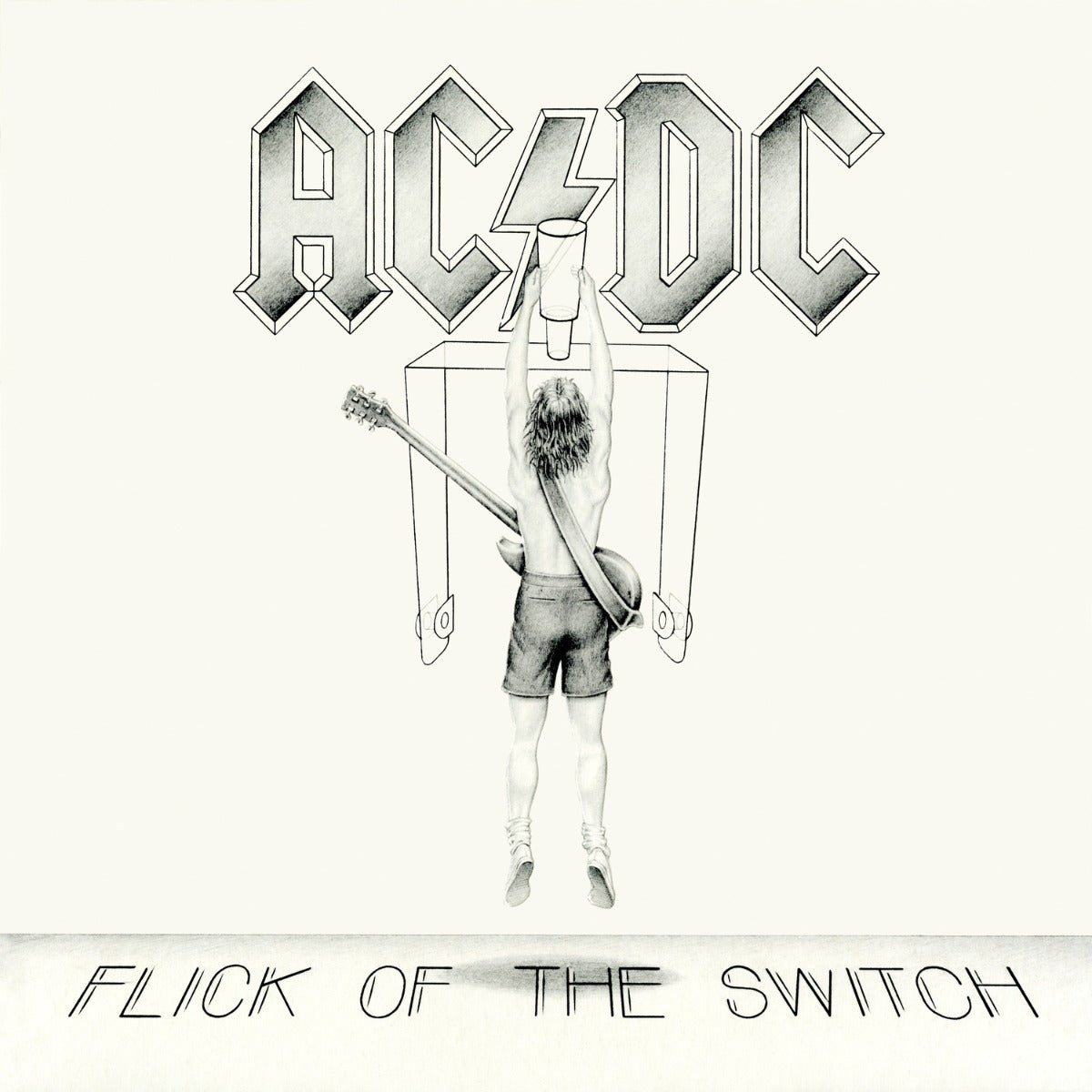 AC/DC Flick Of The Switch (50th Anniversary Edition, Gold Color Vinyl) Vinyl Record