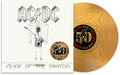 AC/DC Flick Of The Switch (50th Anniversary Edition, Gold Color Vinyl) Vinyl Record