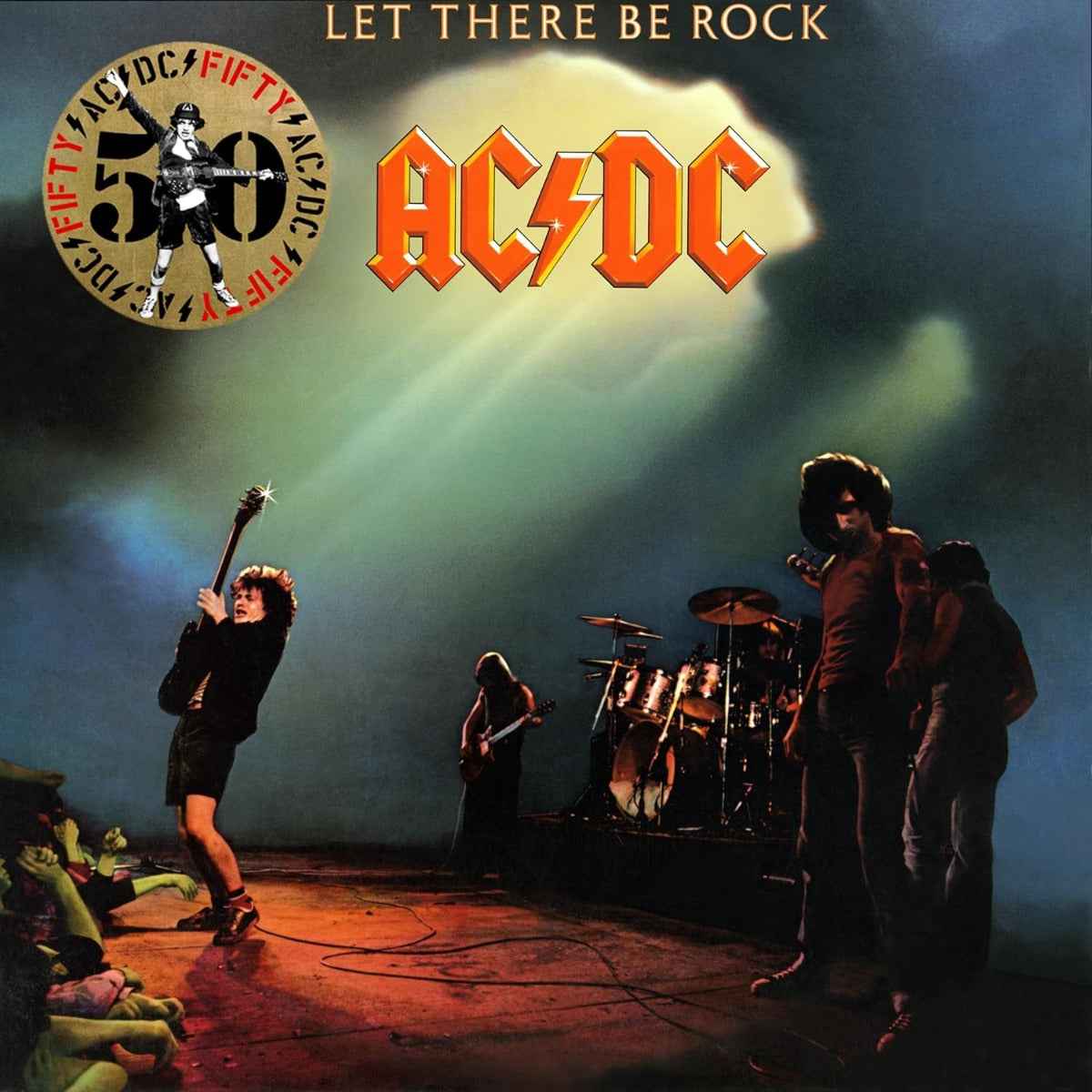 AC/DC - Let There Be Rock (50th Anniversary Edition, Gold Color Vinyl) Vinyl Record
