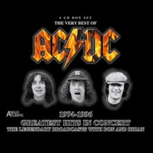 The Very Best of AC/DC: Greatest Hits In Concert [Import] (4 Cd's) Music CD
