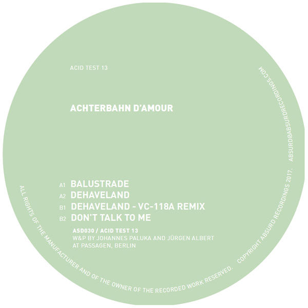 Acid Test 13 (VINYL) |