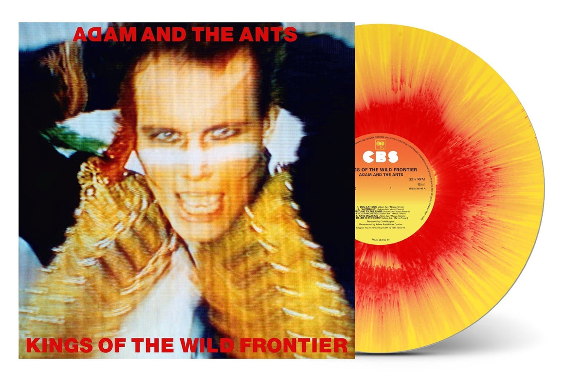 PRE-ORDER: Adam & The Ants - Kings Of The Wild Frontier (Indie Exclusive) [Sunburst Splatter Vinyl] Vinyl Record
