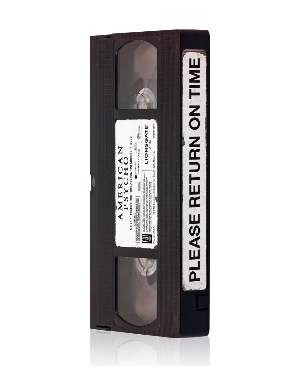 American Psycho - 25th Anniversary Be Kind, Rewind Edition - VHS Tape