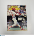 Eric Davis 1987 Sports Illustrated Cincinnati Reds Signed MLB Magazine PSA Auth