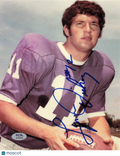 Lynn Dickey Signed Kansas State Wildcats Football 8x10 Photo PSA Autographed