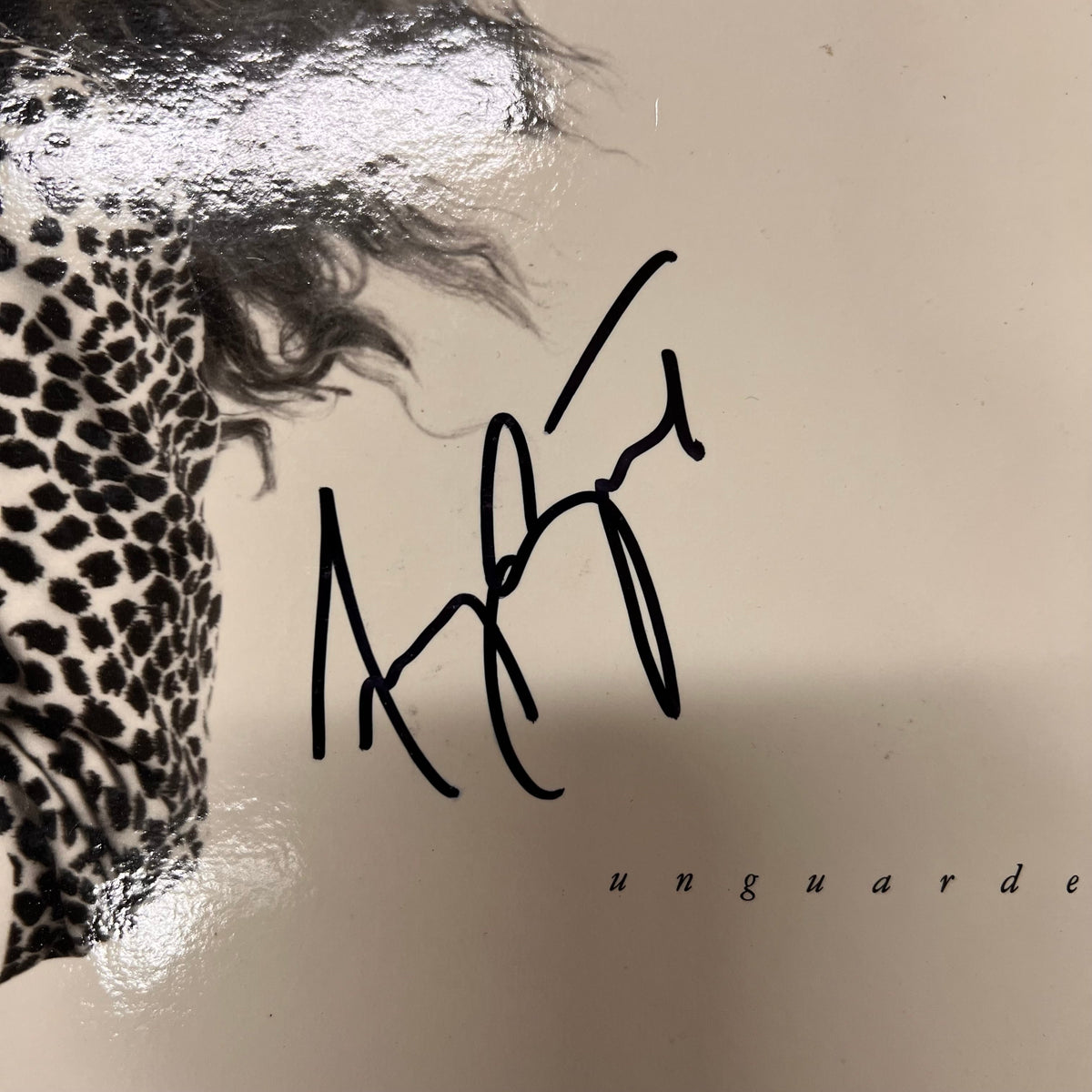Amy Grant Signed Unguarded Vinyl Album PSA Autographed