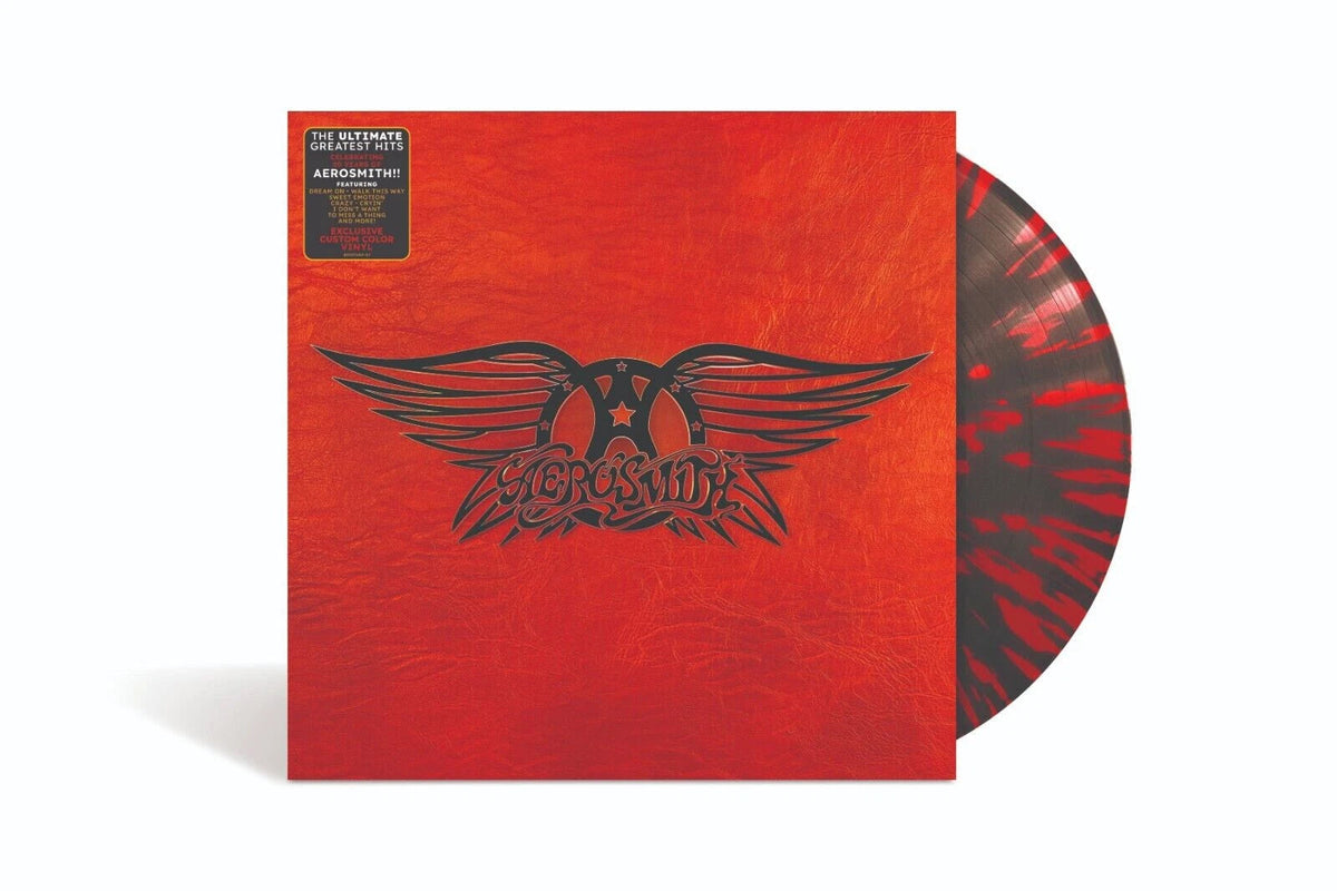 Aerosmith - Greatest Hits [Black Ice/Translucent Red 2LP] Vinyl Record