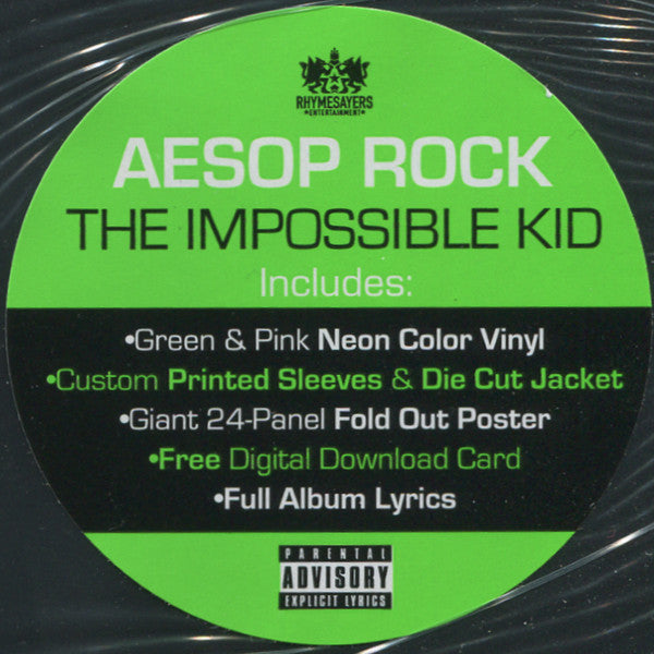 Aesop Rock - The Impossible Kid | Mint (M) Mint (M)