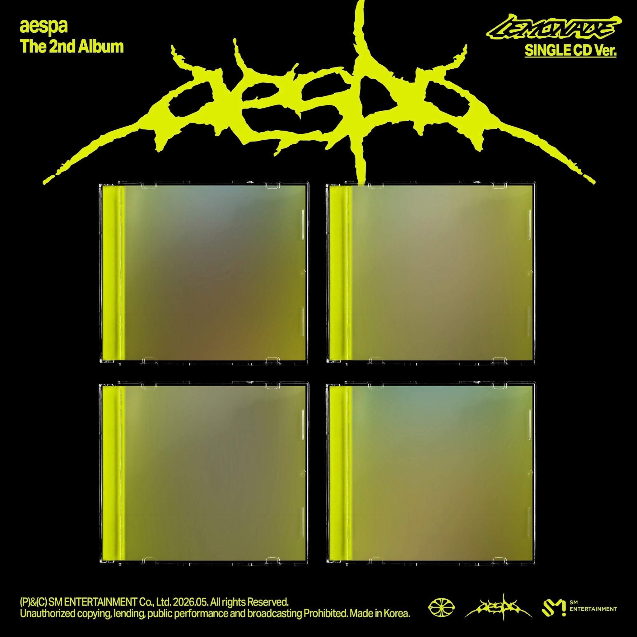 aespa - Lemonade (Single Cd Ver.) [Karina] |