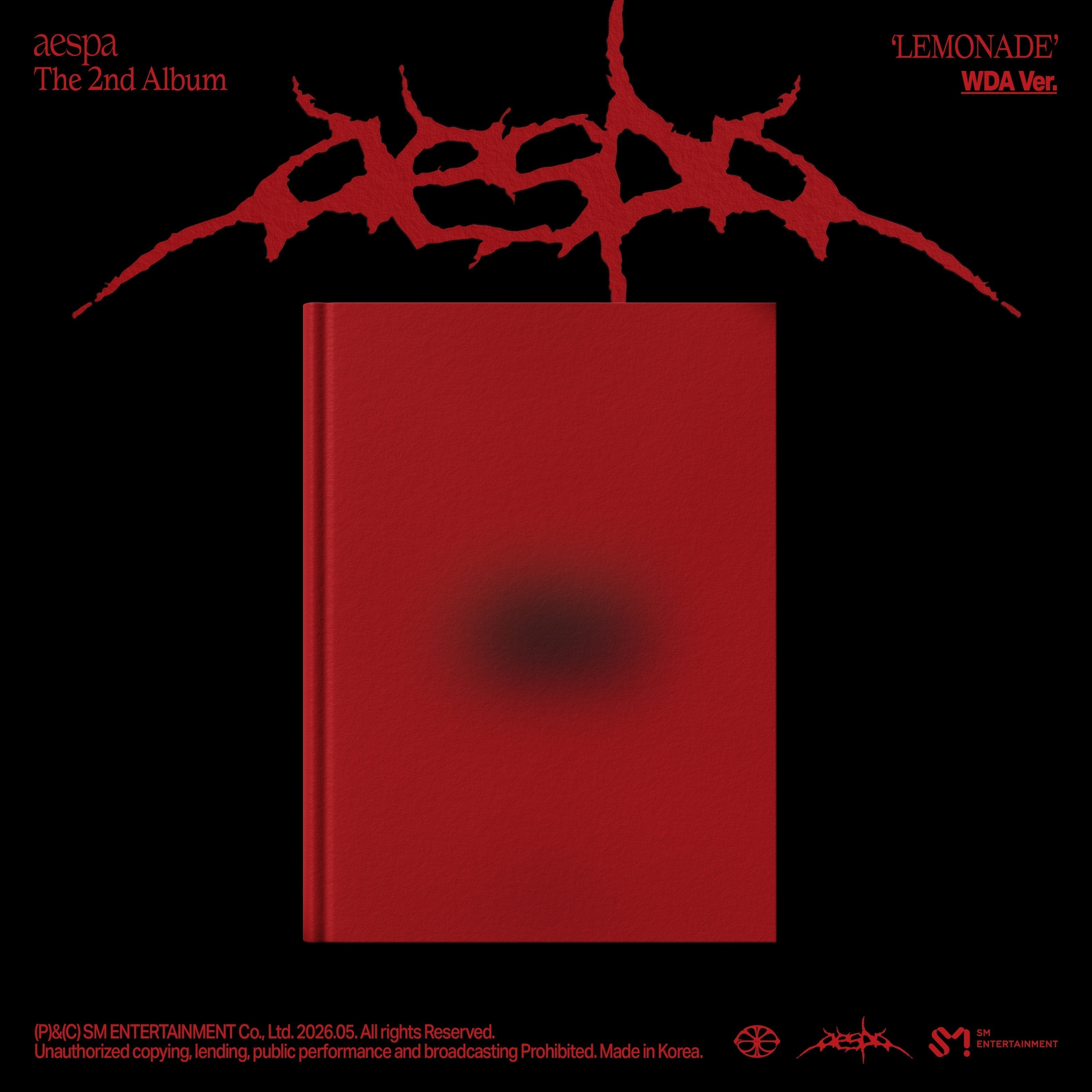 aespa - The 2Nd Album ‘Lemonade’ [Wda Ver.] Music CD