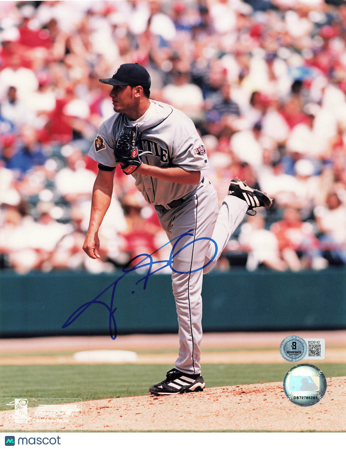 Freddy Garcia Seattle Mariners Signed 8x10 Photo BAS