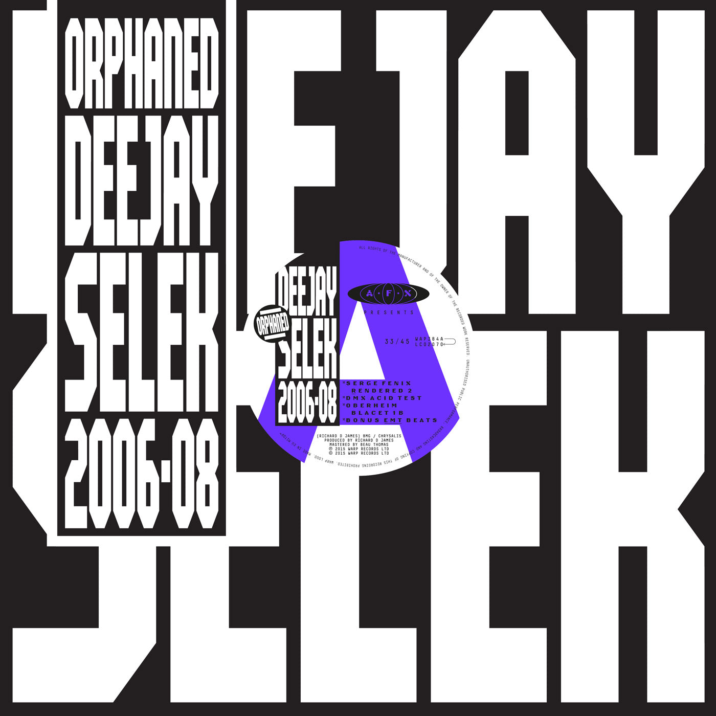 orphaned deejay selek 2006-2008 Music CD