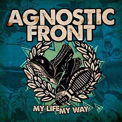 Agnostic Front - My Life My Way (Olive Green & Transparent Blue Vinyl) Vinyl Record
