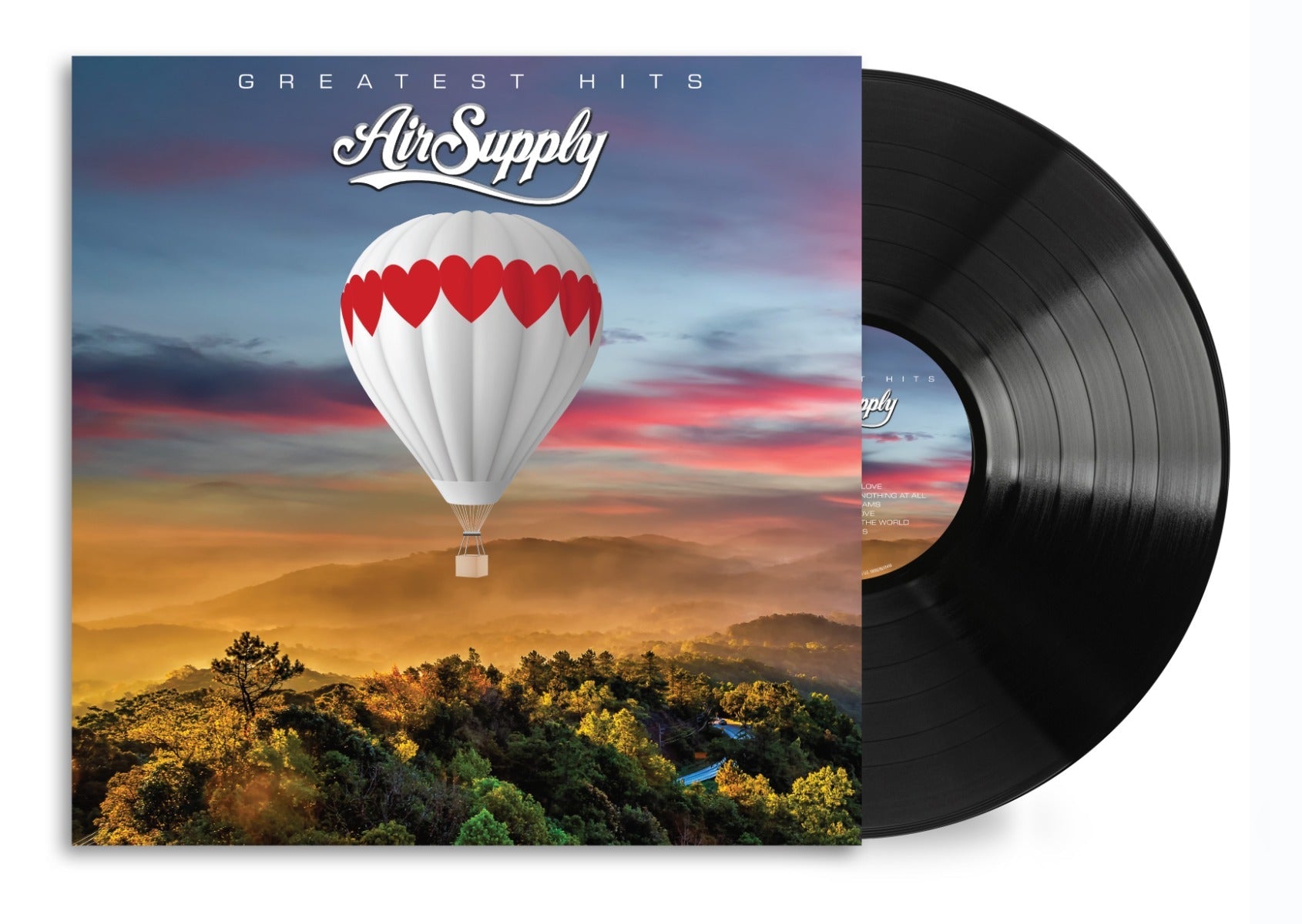 Air Supply 50: The Greatest Hits Vinyl Record
