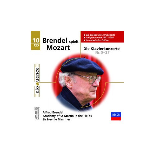 Brendel Plays Mozart [10 CD Box Set] Music CD