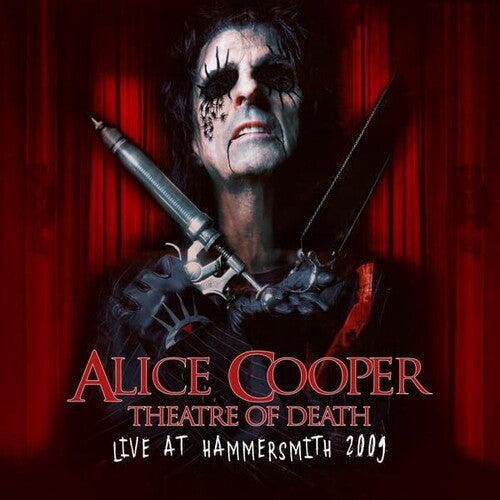 Alice Cooper - Theatre Of Death: Live At Hammersmith 2009 (With DVD, Colored Vinyl, Red) (2 Lp's) Vinyl Record