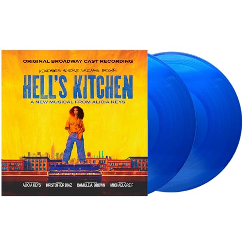 Alicia Keys/Shoshana Bean/Maleah Joi Moon Hell’s Kitchen (Original Broadway Cast Recording) [Transparent Blue 2 LP] Vinyl Record