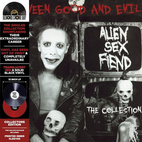Alien Sex Fiend - Between Good and Evil (Limited Edition, Translucent Red & Solid Black Colored Vinyl, Deluxe Edition, Remastered) (2 Lp's) Vinyl Record