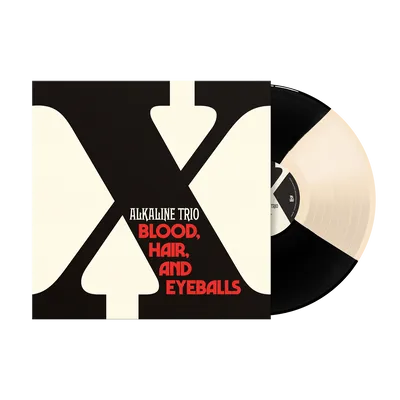Alkaline Trio - Blood, Hair, And Eyeballs [Explicit Content] (Indie Exclusive, Colored Vinyl, Black & Bone Bowtie) Vinyl Record