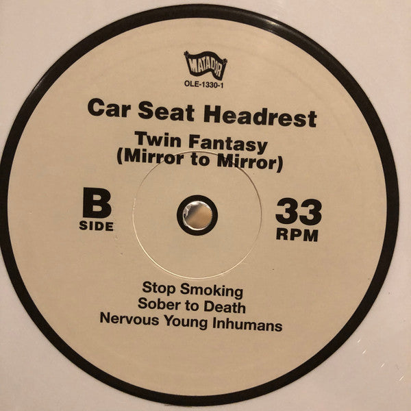 Car Seat Headrest - Twin Fantasy (Mirror To Mirror) (WHITE VINYL) | Mint (M) Mint (M)