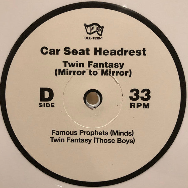 Car Seat Headrest - Twin Fantasy (Mirror To Mirror) (WHITE VINYL) | Mint (M) Mint (M)