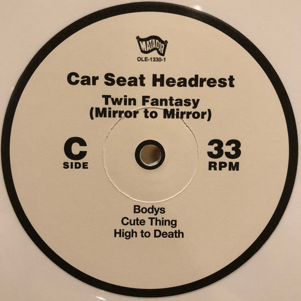 Car Seat Headrest - Twin Fantasy (Mirror To Mirror) (WHITE VINYL) | Mint (M) Mint (M)